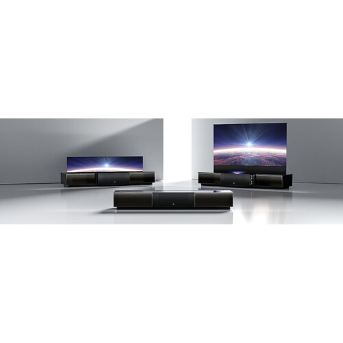 AWOL Vision VTV-210 Pro Vanish Laser TV with 100" Motorized Rising Screen and Smart Cabinet