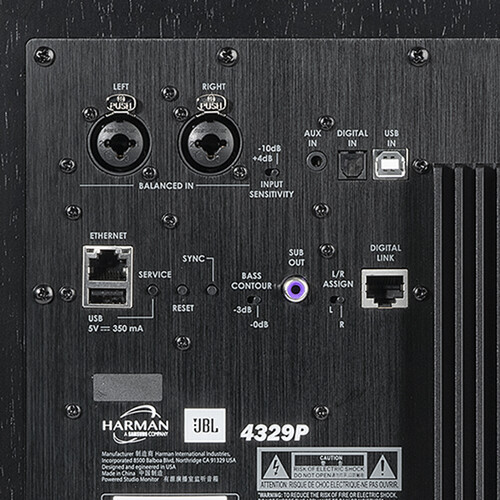 JBL 4329P Studio Monitor 2-Way Active Wireless Bookshelf Speakers - Image 3