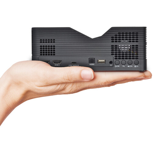 AAXA Technologies M8 1100-Lumen Full HD Ultra Short-Throw RGB Laser DLP Smart Projector - Image 2