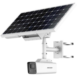 Hikvision 4MP ColorVu Solar-Powered Security Camera Setup with 4mm Lens
