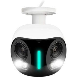 Lorex Halo Series H20 E871AB 4K Wired Dual-Lens Outdoor Network Bullet Camera with Night Vision